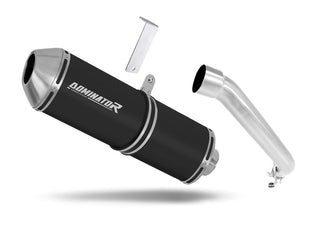 Honda VFR 800 Fi 1998 - 2001 HI Level Exhaust Silencer Muffler OVR BLACK + dB killer
