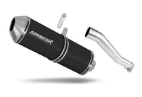 Honda XRV 750 AFRICA TWIN RD07 1993 - 1995 Exhaust Silencer Muffler OVR BLACK + dB killer 19 m.