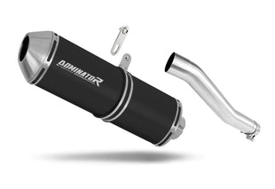Honda XRV 750 AFRICA TWIN RD07 1993 - 1995 Exhaust Silencer Muffler OVR BLACK + dB killer