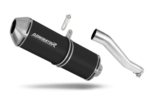 Honda XRV 750 AFRICA TWIN RD07 1993 - 1995 Exhaust Silencer Muffler OVR BLACK + dB killer