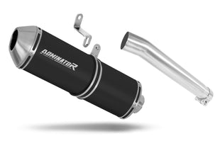 Honda XRV 750 AFRICA TWIN RD04 1990 - 1992 Exhaust Silencer Muffler OVR BLACK + dB killer