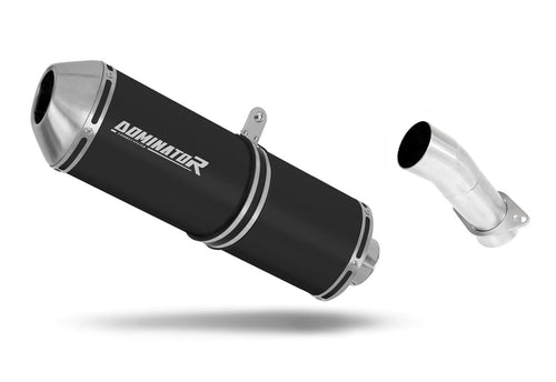 Honda VFR 750 1990 - 1992 Exhaust Silencer Muffler OVR BLACK + dB killer