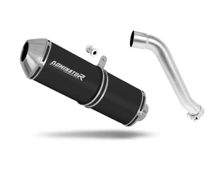 Honda XL 650 V TRANSALP 2001 - 2007 Exhaust Silencer Muffler OVR BLACK + dB killer