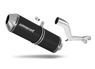 Honda NT 650 V DEAUVILLE RC47 1998 - 2005 Exhaust Silencer Muffler OVR BLACK + dB killer