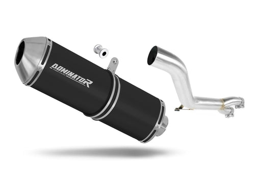Honda NT 650 V DEAUVILLE RC47 1998 - 2005 Exhaust Silencer Muffler OVR BLACK + dB killer