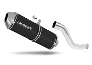 Honda XR 125 L 2003 - 2013 Exhaust Silencer Muffler OVR BLACK + dB killer