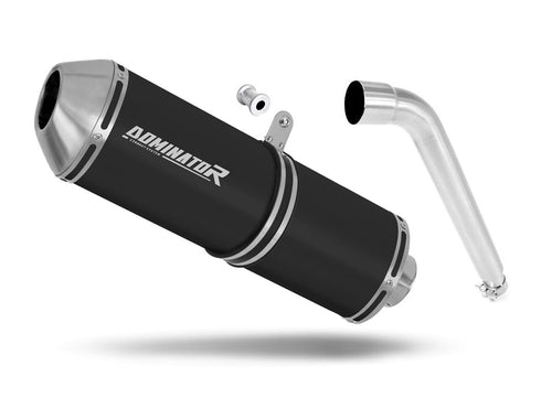 Honda XL 125 V VARADERO 2001 - 2006 Exhaust Silencer Muffler OVR BLACK + dB killer