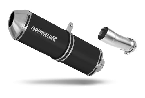 BMW R1200R 2015 - 2018 Exhaust Silencer Muffler OVR BLACK + dB killer