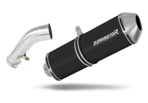 BMW R1200R 2006 - 2009 Exhaust Silencer Muffler OVR BLACK + dB killer