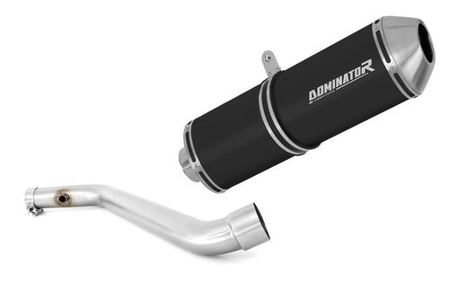 BMW R850RT Exhaust Silencer Muffler OVR BLACK + dB killer