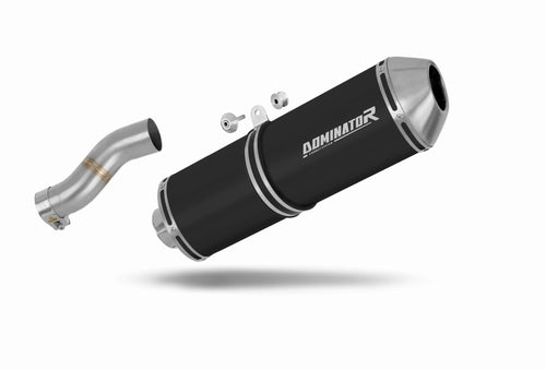 BMW R850R 2004 - 2007 Exhaust Silencer Muffler OVR BLACK + dB killer