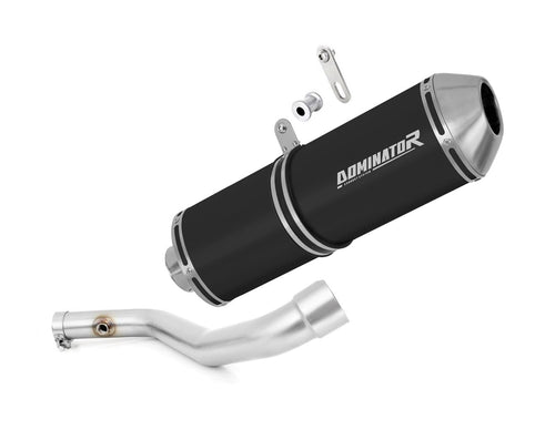 BMW R850R - 2003 Exhaust Silencer Muffler OVR BLACK + dB killer