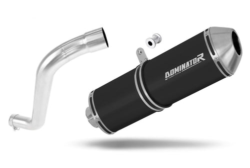 BMW F650ST Exhaust Silencer Muffler OVR BLACK + dB killer