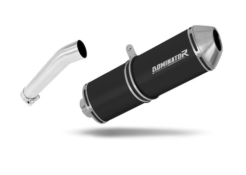 BMW F650GS 2000 - 2003 Exhaust Silencer Muffler OVR BLACK + dB killer