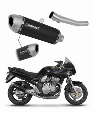 Suzuki GSF BANDIT N / S 600 1995 - 1999 EU Approved Exhaust Silencer S6 BLACK