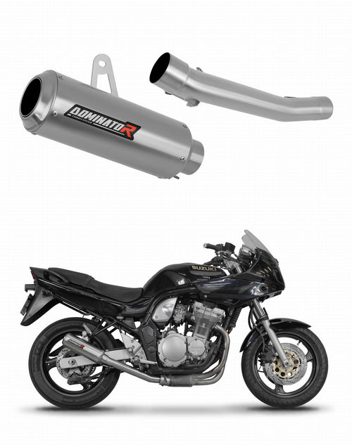 Suzuki GSF BANDIT N / S 600 1995 - 1999 Exhaust Silencer Muffler GP + dB killer