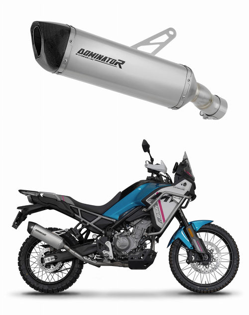 CF MOTO 450 MT 2024 Exhaust Silencer Muffler Titanium HP6 + dB killer