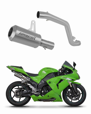 Kawasaki ZX10R 2006 - 2007 Right Side Exhaust Silencer Muffler GPS + dB killer
