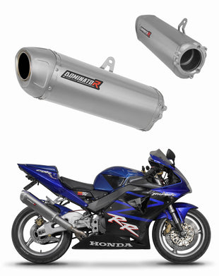 Honda CBR 954 2002 - 2003 Exhaust Silencer Muffler S6 + dB killer