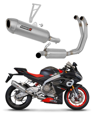 Aprilia RS 660 2020 - 2024 Full Exhaust System Collector Silencer S6 + dB killer