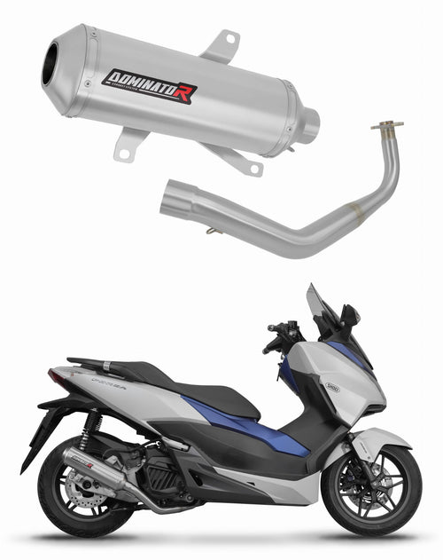 Honda NSS 125 FORZA 2017 - 2020 Full Exhaust System Collector Silencer OV G2 + dB killer
