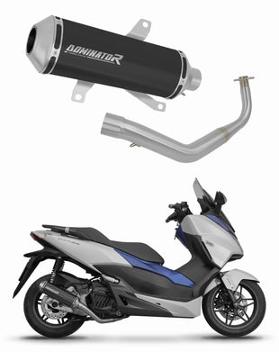 Honda NSS 125 FORZA 2017 - 2020 Full Exhaust System Collector Silencer OV G2 BLACK + dB killer