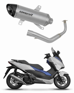 Honda NSS 125 FORZA 2017 - 2020 Full Exhaust System Collector Silencer Titanium HP8 + dB killer