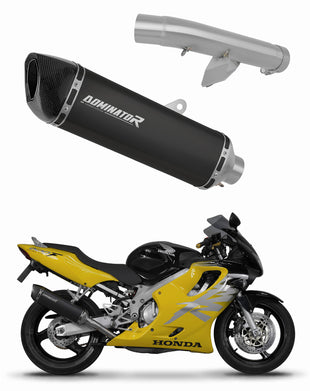 Honda CBR 600 F4 1999 - 2000 Exhaust Silencer Muffler HP6 BLACK + dB killer
