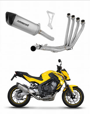 Honda CB 650 F 2014 - 2018 Full Exhaust System Collector Silencer Titanium HP6 + dB killer