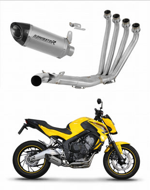 Honda CB 650 F 2014 - 2018 Full Exhaust System Collector Silencer Titanium HP8 + dB killer