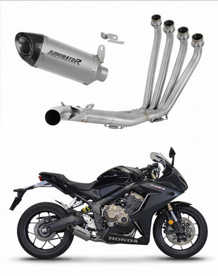 Honda CB 650 R 2019 - 2023 Full Exhaust System Collector Silencer Titanium HP8 + dB killer