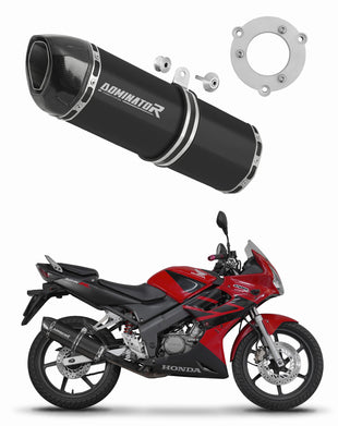 Honda CBR 125 2004 - 2010 Exhaust Silencer Muffler HP1 BLACK + dB killer