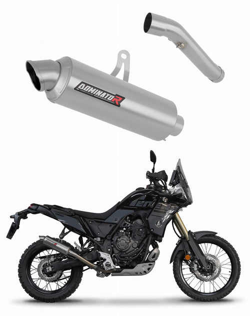Yamaha Tenere 700 2021 - 2024 Exhaust Silencer Muffler GPF + dB killer
