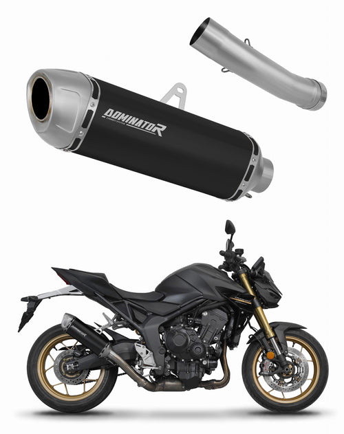 Honda CB 1000 Hornet / SP 2025 Exhaust Silencer Muffler S6 BLACK + dB killer