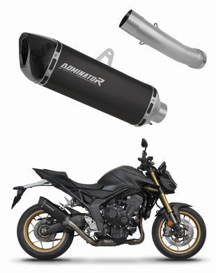 Honda CB 1000 Hornet / SP 2025 Exhaust Silencer Muffler HP6 BLACK + dB killer