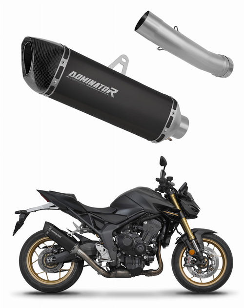 Honda CB 1000 Hornet / SP 2025 Exhaust Silencer Muffler HP6 BLACK + dB killer