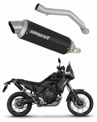 Yamaha Tenere 700 2025 Hi Level Exhaust Silencer Muffler GPF BLACK + dB killer