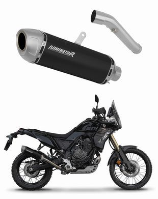 Yamaha Tenere 700 2019 - 2020 Exhaust Silencer Muffler S6 BLACK + dB killer