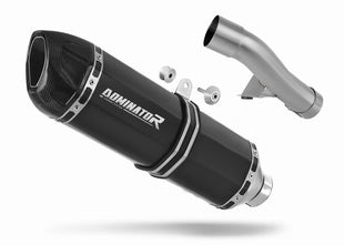 Honda CBF 600 2004 - 2007 Exhaust Silencer Muffler HP1 BLACK + dB killer