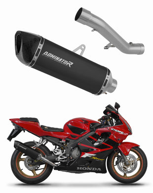 Honda CBR 600 F4i Sport 2001 - 2006 Exhaust Silencer Muffler HP6 BLACK + dB killer