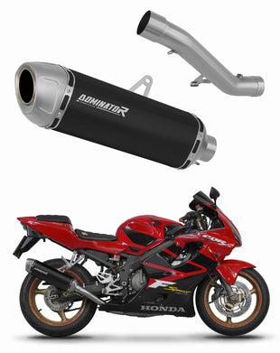 Honda CBR 600 F4i Sport 2001 - 2006 Exhaust Silencer Muffler S6 BLACK + dB killer