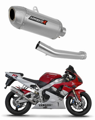 Yamaha YZF R1 1000 RN01 1998 - 1999 Exhaust Silencer Muffler S6 Shorty + dB killer