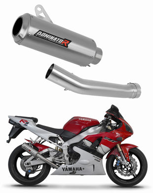 Yamaha YZF R1 1000 RN04 2000 - 2001 Exhaust Silencer Muffler GP + dB killer