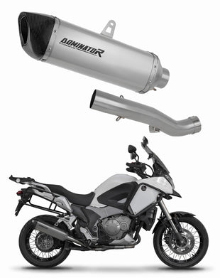 Honda VFR 1200X Crosstourer 2012 - 2020 Exhaust Silencer Muffler Titanium HP6 + dB killer