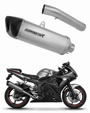 Yamaha YZF R6 2003 - 2005 Exhaust Silencer Muffler Titanium HP6 + dB killer