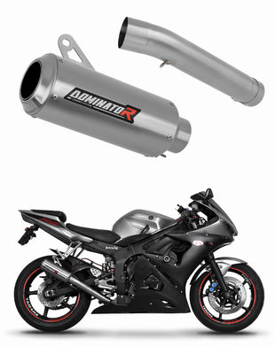 Yamaha YZF R6 2003 - 2005 Exhaust Silencer Muffler GP + dB killer