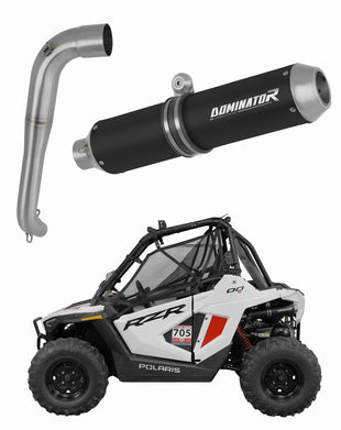 Polaris RZR 200 2022 - 2025 Exhaust Silencer Muffler MX BLACK + dB killer