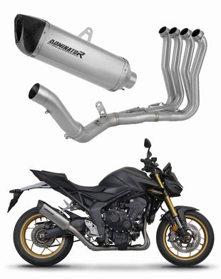 Honda CB 1000 Hornet / SP 2025 Full Exhaust System Collector Silencer Titanium HP6 + dB killer