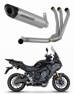 Yamaha Tracer 9 / GT 2025 Full Exhaust System Collector Silencer Titanium HP8 + dB killer