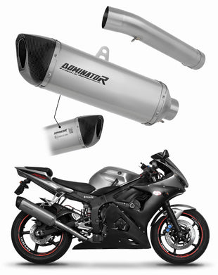 Yamaha YZF R6 2003 - 2005 EU Approved Exhaust Silencer Muffler Titanium HP6 + dB killer